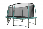 Батут KOGEE TRAMPS TOP Tramps 10'x17'(5.2x3.0м) прямоугольный с защитной сетью