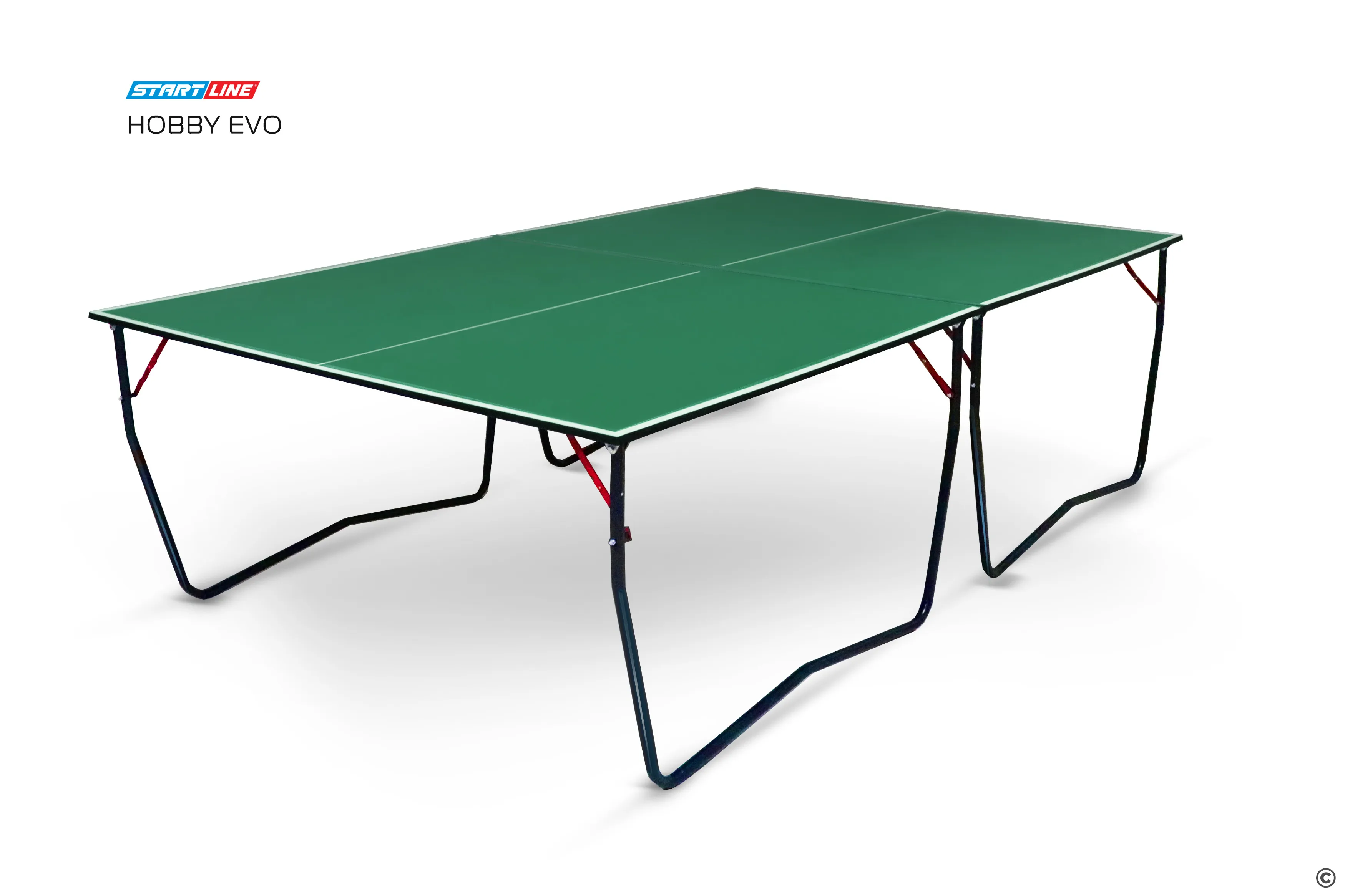 Теннисный стол Start Line Hobby EVO Зелёный