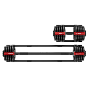 Набор регулируемый штанга+гантель HYFIT 40 кг