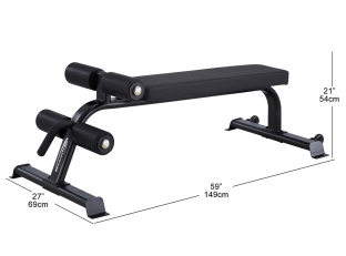 Steel Flex Club Line CLFCB Скамья для пресса