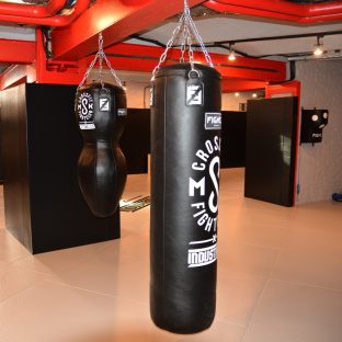 Боксерский мешок Fighttech "Силуэт" Кожа