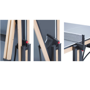 Теннисный стол Cornilleau Competition 850 Wood ITTF Grey